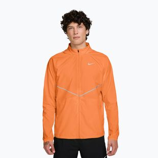 Geacă de alergare pentru bărbați Nike Miler Repel UV total orange
