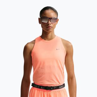 Tricou de alergare pentru femei Nike Swift Breathe Dri-Fit orange pulse/photon dust