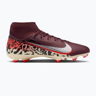 Încălțăminte de fotbal pentru bărbați Nike United Mercurial Superfly 10 Academy MG burgundy crush/metallic silver