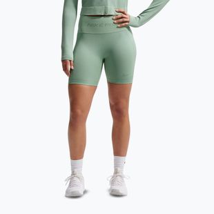 Pantaloni scurți pentru femei Nike Pro Seamless High-Waisted Biker 5" steam