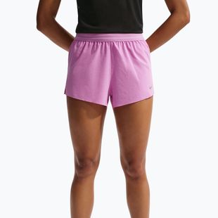 Pantaloni scurți de alergare pentru bărbați Nike Swift Breathe Dri-Fit Mid-Rise 2.5" light magenta/photon dust