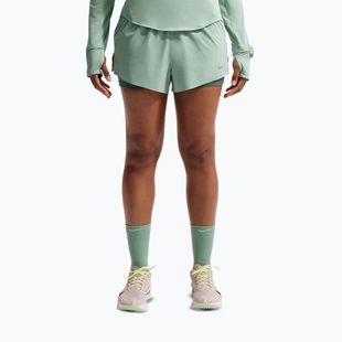Pantaloni scurți de alergare pentru femei Nike Swift Mid-Rise 2in1 steam/mineral slate