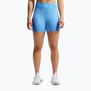 Pantaloni scurți pentru femei Nike Pro Sculpt High Waisted 5" Biker university blue/light photo blue/white