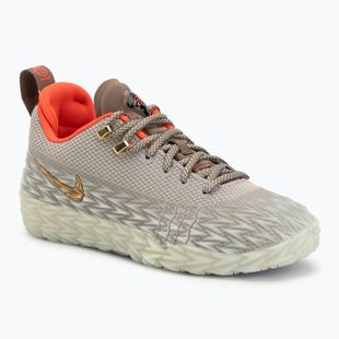 Încălțăminte de baschet pentru bărbați Nike S.T. Flare 2 college grey/volt tint/metallic gold