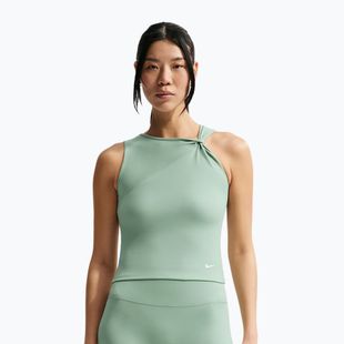 Tricou de antrenament pentru femei Nike One Dri-Fit TT steam/white