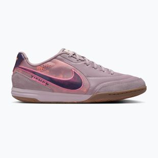 Încălțăminte de fotbal pentru bărbați Nike Tiempo Streetgato PRM IC light violet ore/gum dark brown/peony