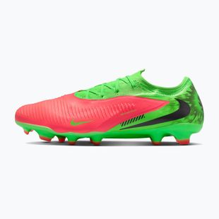 Încălțăminte de fotbal pentru bărbați Nike Phantom 6 Low Pro Erling Haaland FG hot punch/green strike/black