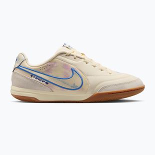Încălțăminte de fotbal pentru bărbați Nike Tiempo Streetgato PRM IC coconut milk/gum medium brown/blue crystal