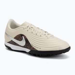 Încălțăminte de fotbal pentru bărbați Nike United Tiempo Maestro Academy TF fossil/burgundy crush/metallic silver