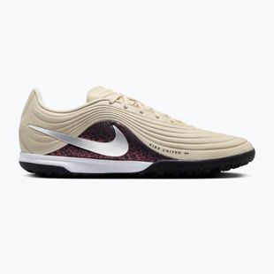 Încălțăminte de fotbal pentru bărbați Nike United Tiempo Maestro Academy TF fossil/burgundy crush/metallic silver