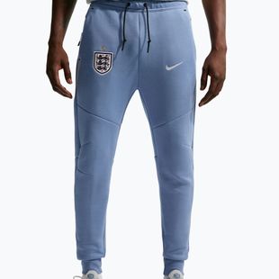 Pantaloni de fotbal pentru bărbați Nike England Tech Fleece Soccer Joggers work blue/white