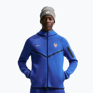 Bluză pentru bărbați Nike FFF Tech Fleece Windrunner Full Zip game royal/metallic copper