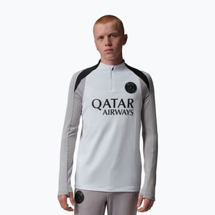 Longsleeve de fotbal pentru bărbați Nike Paris Saint-Germain Strike Drill Top SE white/atmosphere grey/black/black