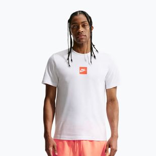 Tricou pentru bărbați Nike Sportswear white/black
