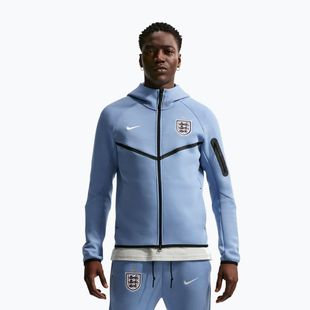 Bluză pentru bărbați Nike England Tech Fleece Windrunner Full Zip work blue/white