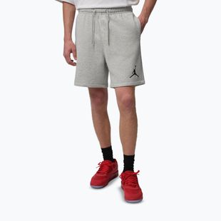Pantaloni scurți pentru bărbați Nike Jordan Fleece grey heather/black