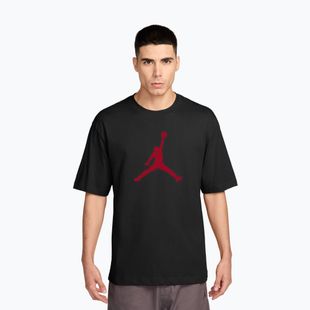 Tricou pentru bărbați Jordan black/gym red
