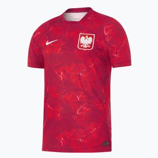 Tricou de fotbal pentru bărbați Nike Dri-Fit Poland Stadium Away 2026 noble red/sport red