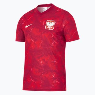 Tricou de fotbal pentru bărbați Nike Dri-Fit Poland Away 2026 noble red/sport red
