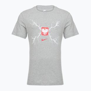 Tricou de fotbal pentru bărbați Nike Graphic Poland dark grey heather