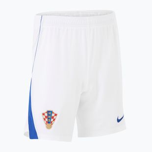 Pantaloni scurți de fotbal pentru bărbați Nike Dri-Fit Croatia Stadium Home white