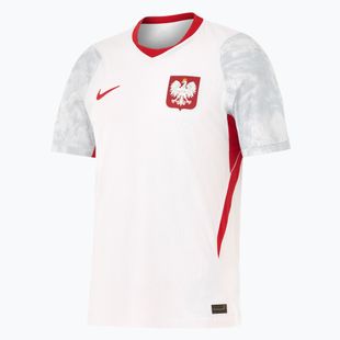 Tricou de fotbal pentru bărbați Nike Dri-Fit ADV Poland Match Home 2026 white/field silver
