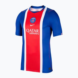 Tricou de fotbal pentru bărbați Nike Paris Saint-Germain Dri-Fit Stadium Home old royal/white/university red/white