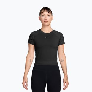 Tricou de antrenament pentru femei Nike Pro Seamless Dri-Fit black/white