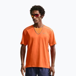 Tricou de alergare pentru bărbați Nike Miler Dri-Fit UV safety orange