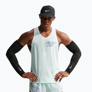Tricou de alergare pentru bărbați Nike AeroSwift Dri-Fit ADV Running Singlet barely green/lapis