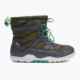 Încălțăminte barefoot pentru copii Xero Shoes Alpine Pull On army green