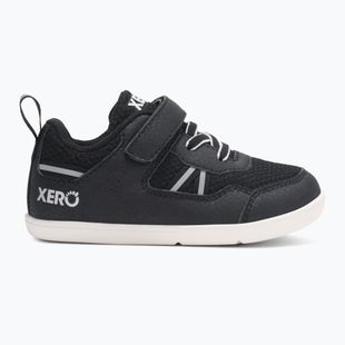 Încălțăminte barefoot pentru copii Xero Shoes Prio black/white