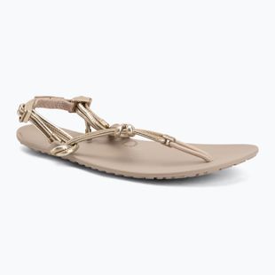 Sandale barefoot pentru femei Xero Shoes Genesis gold metallic
