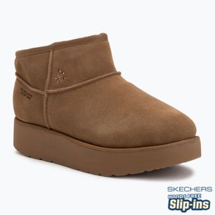Încălțăminte pentru femei Skechers Keep Cozy chestnut