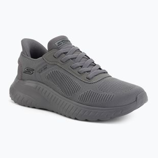 Încălțăminte pentru bărbați SKECHERS Bobs Squad Chaos Solid Step gray