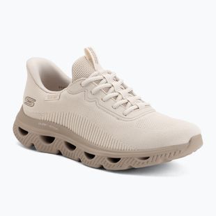 Încălțăminte pentru femei SKECHERS Bobs Arc Waves beige