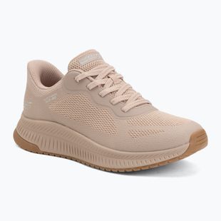 Încălțăminte pentru femei SKECHERS Bobs Squad 4 Staple Look beige