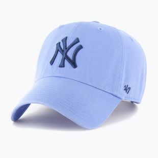 Șapcă 47 Brand MLB New York Yankees CLEAN UP flax blue