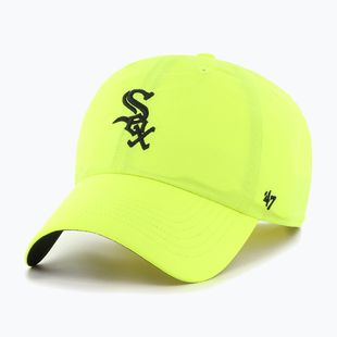Șapcă 47 Brand MLB Chicago White Sox Brrr CLEAN UP neon yellow