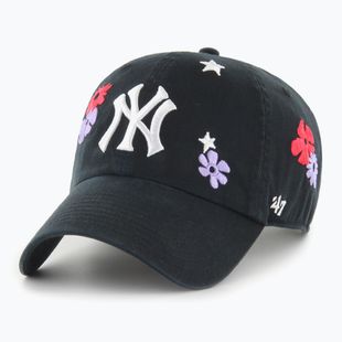 Șapcă 47 Brand MLB New York Yankees Flora CLEAN UP black