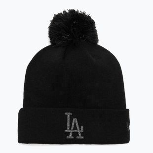 Căciulă de iarnă damă New Era Metallic Bobble Los Angeles Dodger blacks