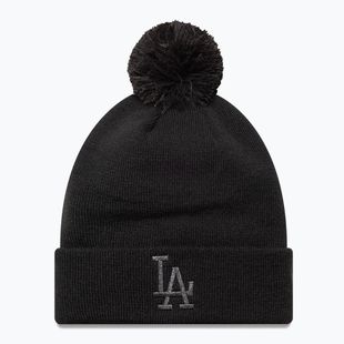 Căciulă de iarnă damă New Era Metallic Bobble Los Angeles Dodger blacks
