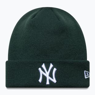 Căciulă de iarnă New Era League Essential New York Yankees verde închis/alb