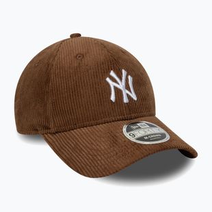 Șapcă cu cozoroc New Era Cord 9Forty Mcrown New York Yankees auburn închis/toamnă închisă