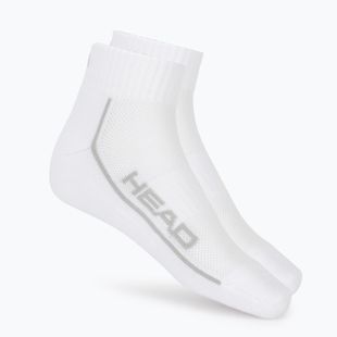 Șosete HEAD Tennis 2P Performance Quarter 2 perechi white