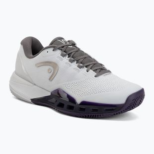 Încălțăminte de tenis pentru bărbați HEAD Revolt Pro 5.0 Clay light grey/purple