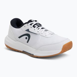 Încălțăminte de tenis pentru bărbați HEAD Revolt Court 5.0 Indoor white/blueberry