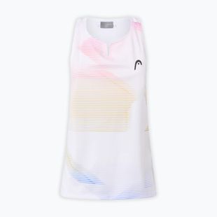 Tricou de tenis pentru femei HEAD Agility Tank Top apricot/print vision
