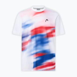 Tricou de tenis pentru bărbați HEAD Blur royal/print