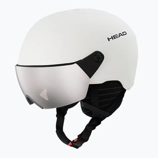 Cască de schi pentru copii HEAD Yuki Visor Jr marshmallow/silver/red
